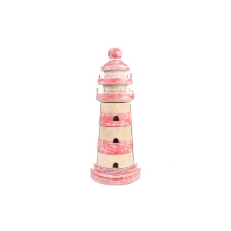 Phare Romimex Rouge 16 x 40 x 8 cm