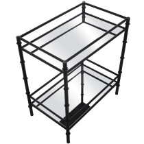 Side table Alexandra House Living Black 54 x 60 x 34 cm