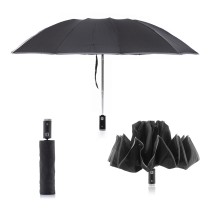 Folding Inverted Umbrella with LED Folbrella InnovaGoods