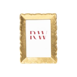 Photo frame Romimex Golden Resin 13 x 18 x 2 cm