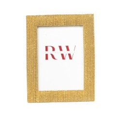 Photo frame Romimex Golden Resin 13 x 18 x 2 cm