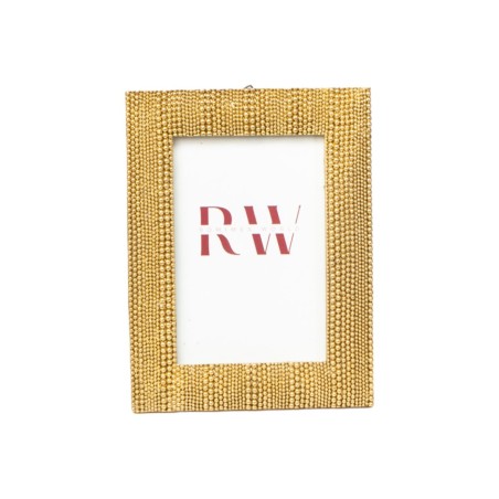 Photo frame Romimex Golden Resin 10 x 15 x 2 cm