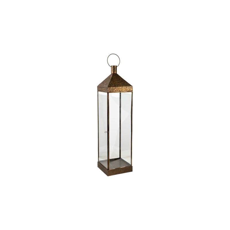 Lantern Romimex Antique Brown Metal 20 x 65 x 20 cm