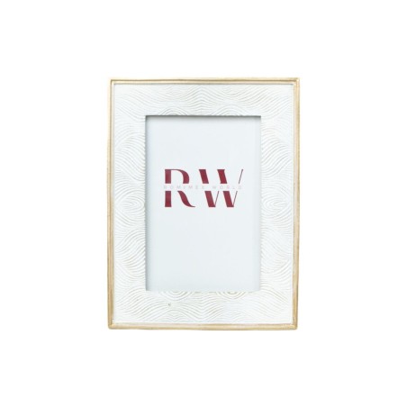 Photo frame Romimex Golden Resin 10 x 15 x 2 cm