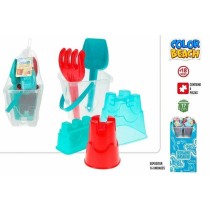 Set de jouets de plage Colorbaby 17 cm 6 Pièces