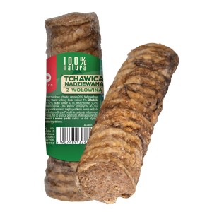 Beißring für Hunde Maced Trachea stuffed with beef  Rind und Kalbfleisch 120 g