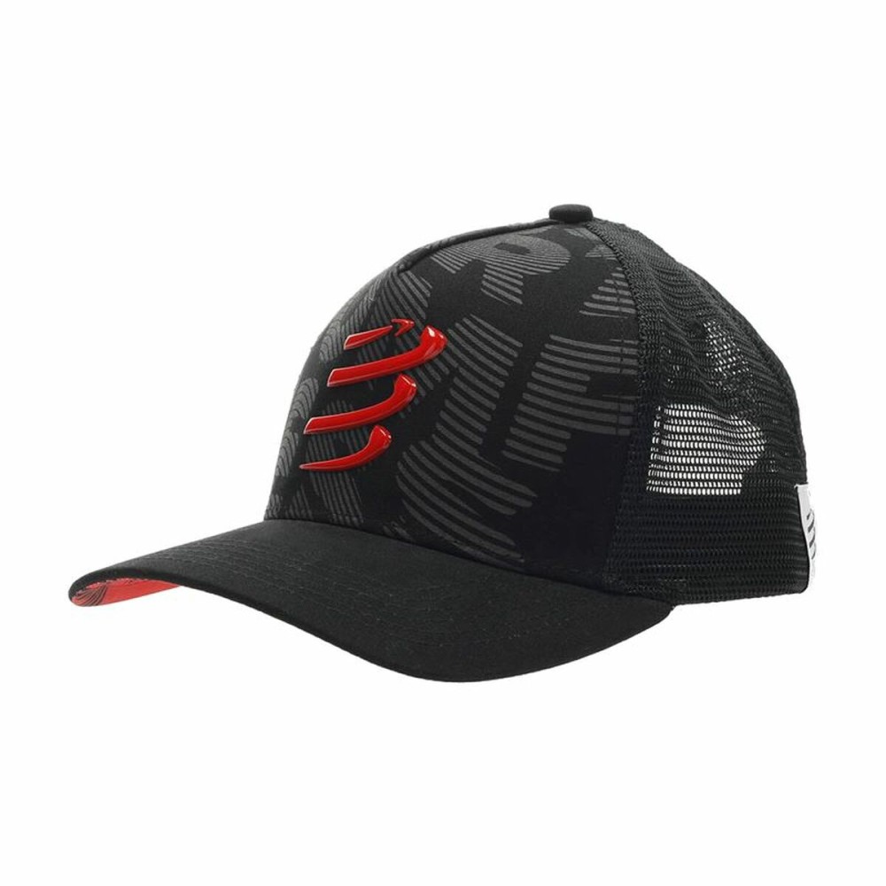 Casquette Unisex Compressport Trucker Noir