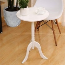 Table d'appoint Alexandra House Living Blanc 30 x 54 x 30 cm