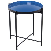 Table d'appoint Alexandra House Living Bleu Noir 50 x 52 x 50 cm