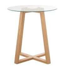 Table d'appoint Alexandra House Living Marron 48 x 51 x 48 cm