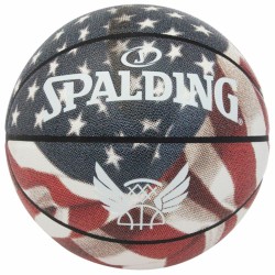 Ballon de basket Spalding Trend Stars Stripes BL Blanc 7