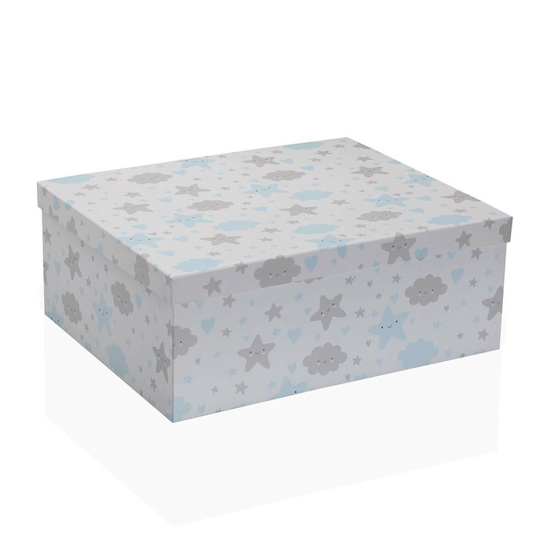 Jeu de Caisses de Rangement Empilables Versa Baby Carton 15 Pièces 35 x 16,5 x 43 cm