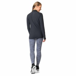 T-shirt à manches longues unisex Odlo 1/2 Zip Zeroweight Noir