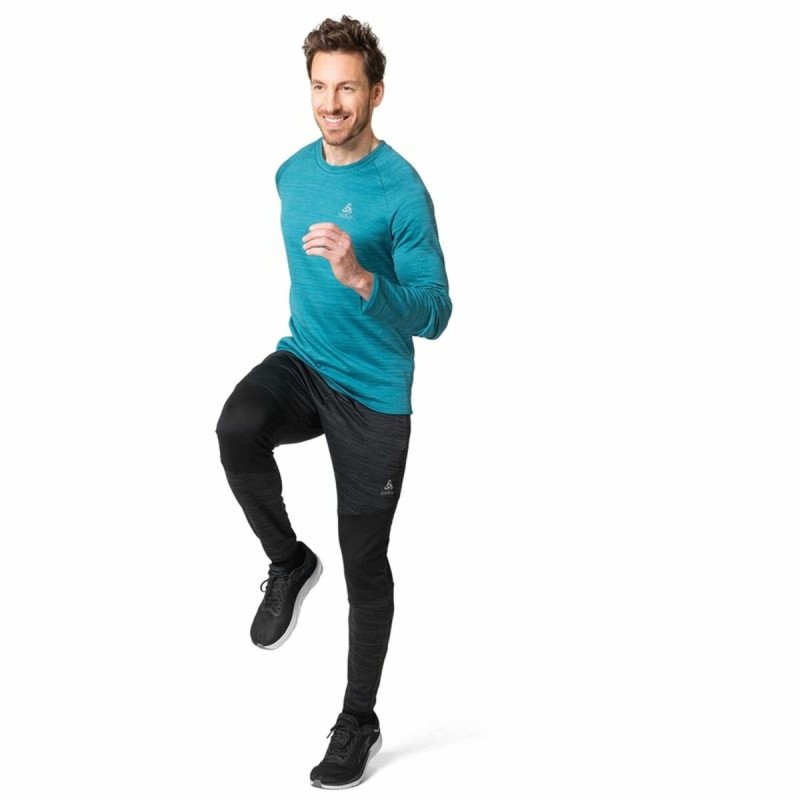 Unisex Long Sleeve T-Shirt Odlo Essential Thermal Blue