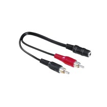 Kabel Audio auf 2 RCA Hama 00116011