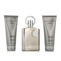 Men's Perfume Set Afnan Supremacy Silver EDP 3 Pieces