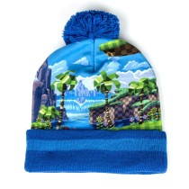 Bonnet et gants Sonic Bleu