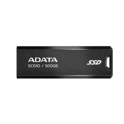 Disque Dur Externe Adata SC610-500G-CBK SSD 500 GB SSD