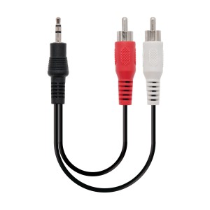 Audiokabel Jack mit RCA NANOCABLE 10.24.0305 5 m