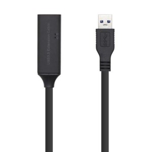 Adaptateur USB Aisens A105-0408 Noir 10 m USB 3.0 (1 Unité)