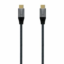 USB-C Cable Aisens A107-0628 1 m Grey (1 Unit)