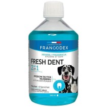 Mundspülung Francodex Fresh dent 500 ml Katze Hund