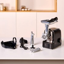 Meat Grinder Black & Decker BXMMA2200E Black Silver Stainless steel Aluminium 2200 W