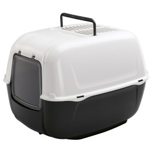 Cat Litter Box Ferplast Black Plastic 39,5 x 52,5 x 38 cm