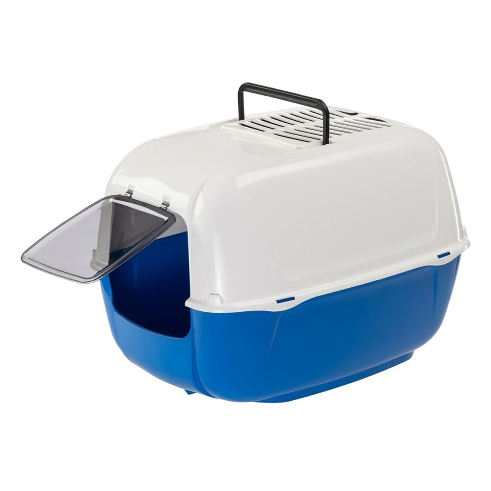 Cat Litter Box Ferplast Blue Plastic 39,5 x 52,5 x 38 cm