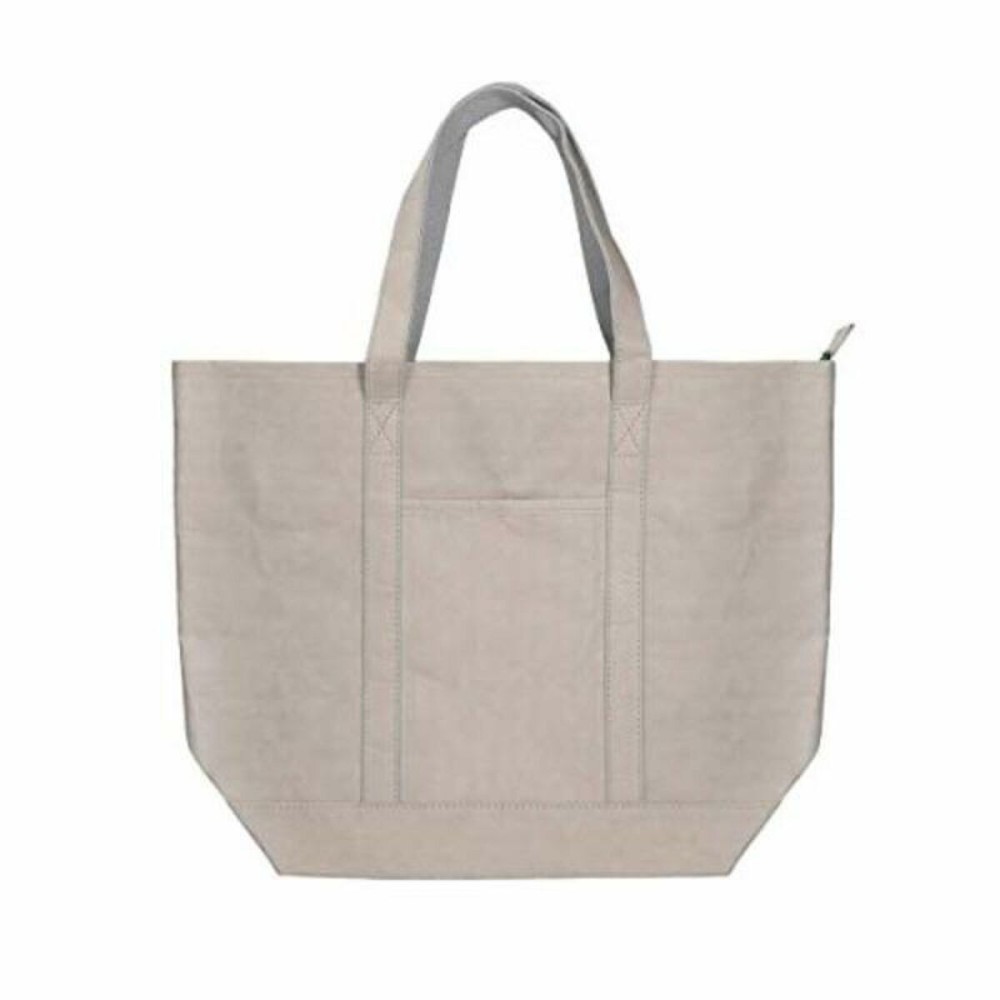 Sac à Achats KSIX Gris Polyester papier kraft