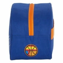 School Toilet Bag Valencia Basket M248 Blue Orange 26 x 15 x 12 cm