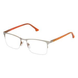 Men' Spectacle frame Police VPL397540S34 Grey ø 54 mm