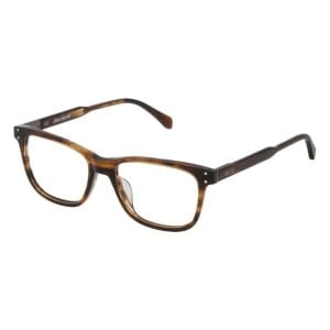 Monture de Lunettes Homme Zadig & Voltaire VZV1815206HN Marron Ø 52 mm