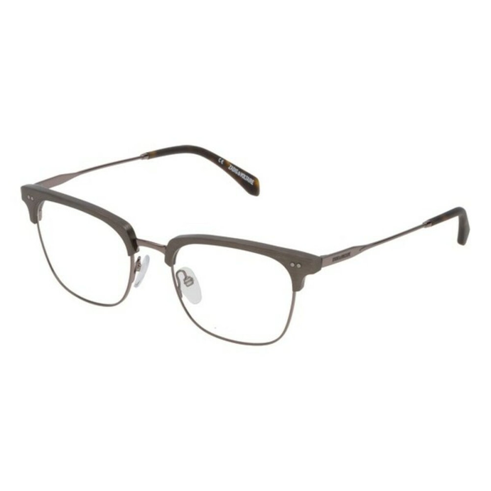 Men' Spectacle frame Zadig & Voltaire VZV18552568K Grey Ø 52 mm