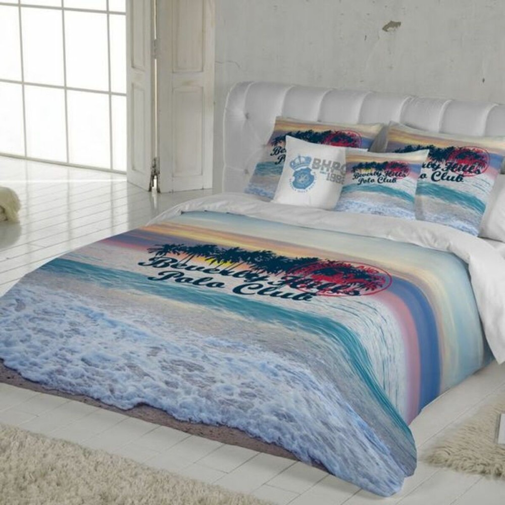 Bettdeckenbezug Beverly Hills Polo Club BHFNHAW_Multicolor-Cama 150 Doppelmatratze (240 x 220 cm)