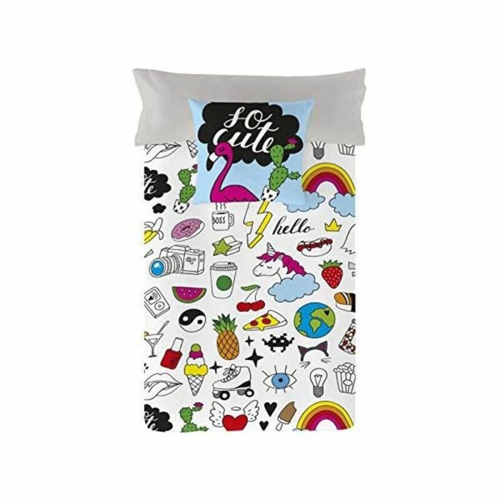 Housse de Couette Costura Cool Icons Lit 1 persone (150 x 220 cm)