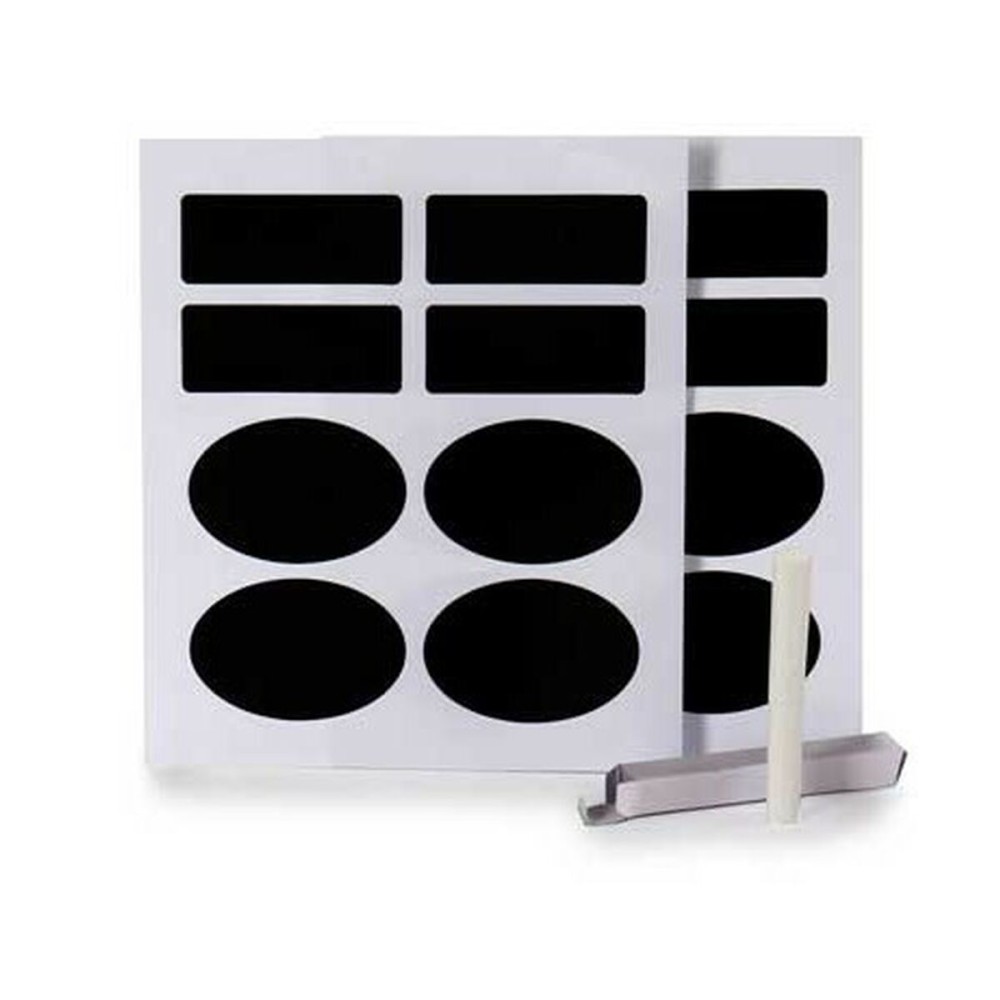 Stickers 16 Pieces Set Black Board