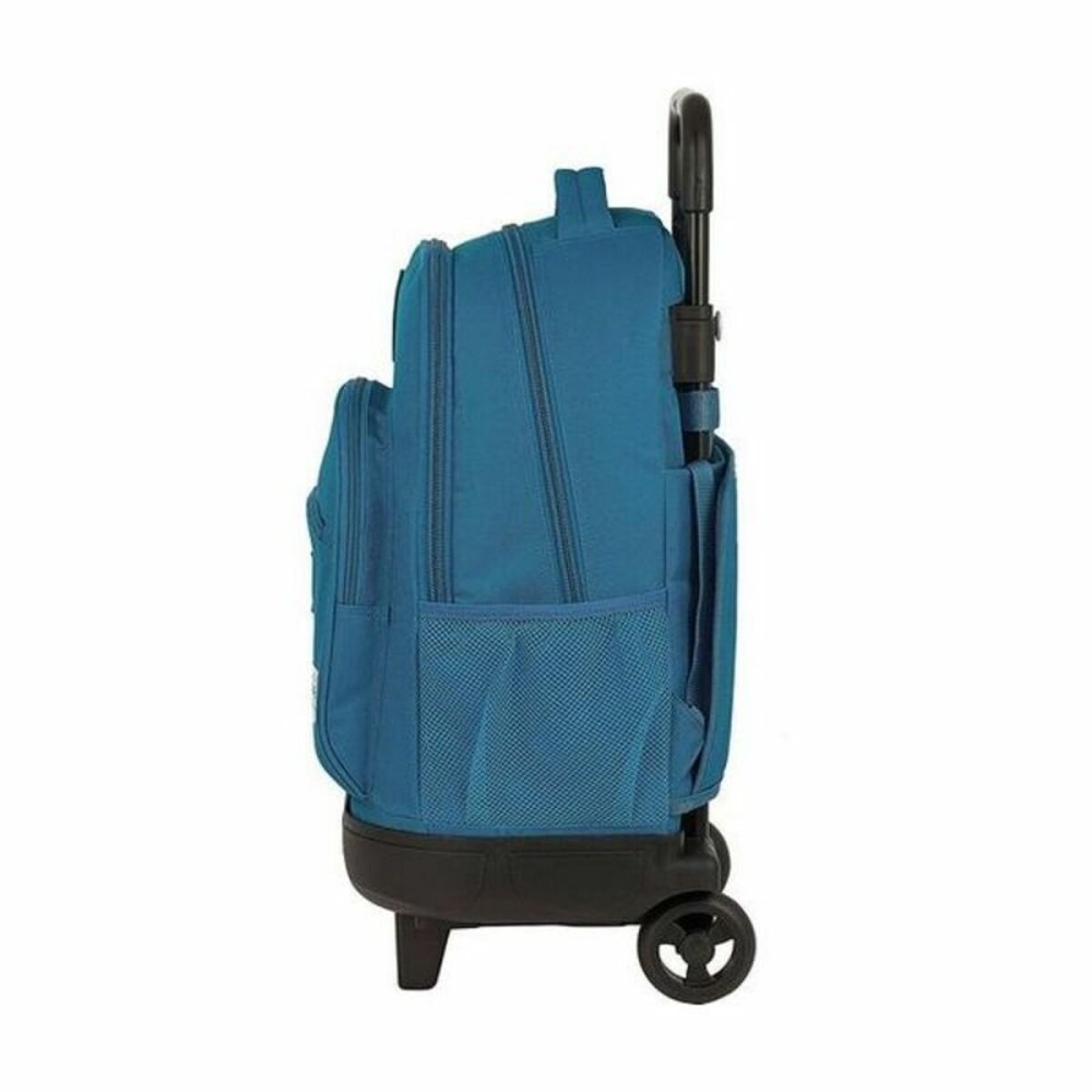 Schulrucksack mit Rädern Compact BlackFit8 Egeo Blau 33 X 45 X 22 cm