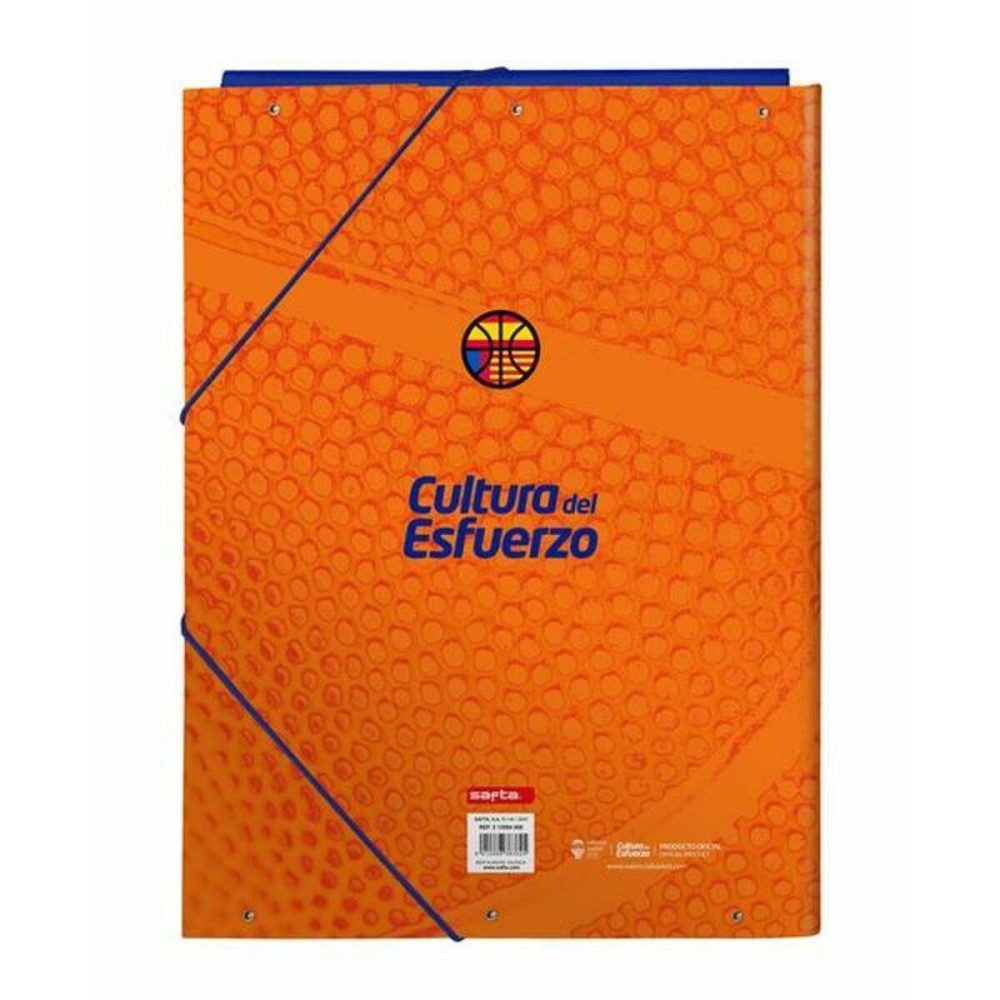 Dossier Valencia Basket M068 Bleu Orange A4