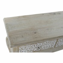 Console DKD Home Decor Blanc Multicouleur Bois Bois de manguier 92 x 42 x 81 cm