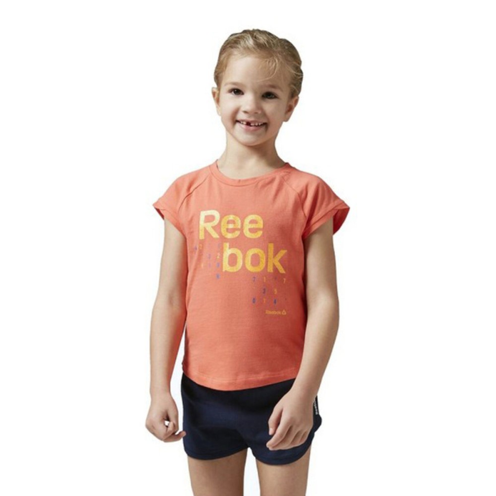 Ensemble de Sport pour Enfants Reebok G ES SS Orange