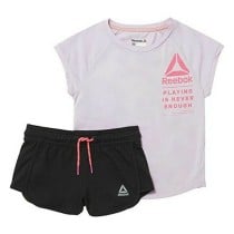 Ensemble de Sport pour Enfants Reebok G ES SS MONGLW BABY Rose