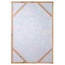 Painting Alexandra House Living Wood Lion 80 x 120 x 3 cm