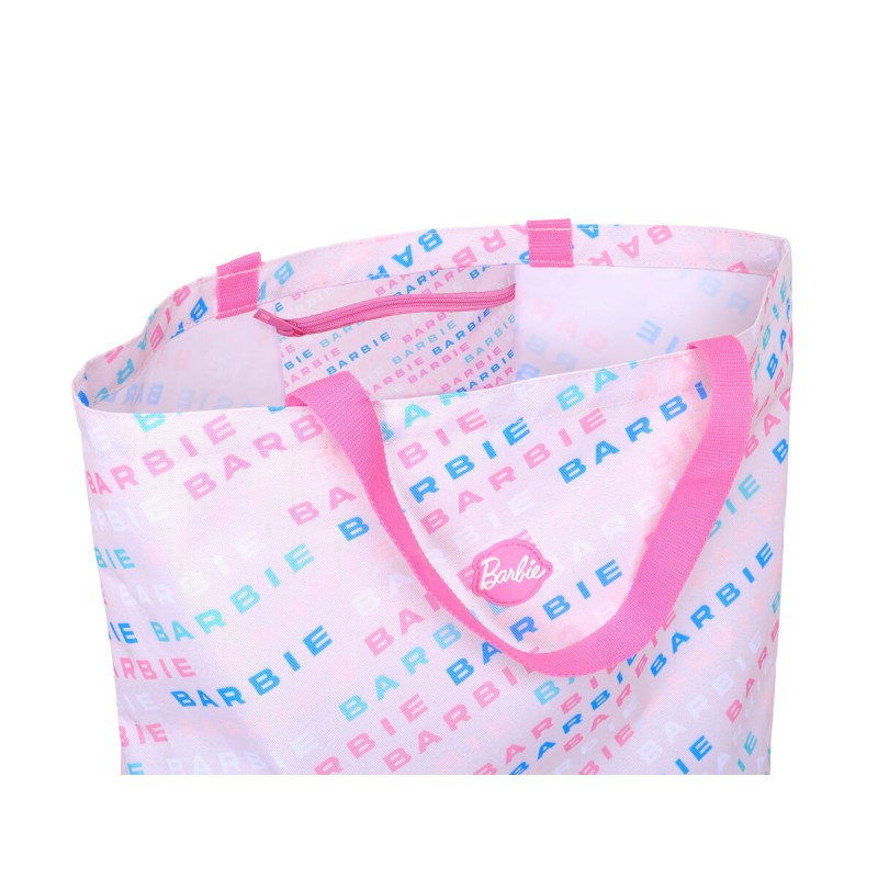 Damen Handtasche Barbie Logomania Hellrosa 50 x 45 x 10 cm