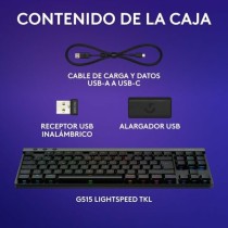 Clavier Logitech 920-012538 Noir Espagnol Qwerty