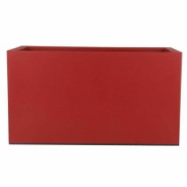 Plant pot Riviera 80 x 40 cm Red Plastic Squared