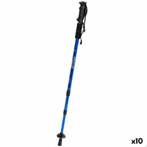 Bâton Trekking Aktive Aluminium 135 cm (10 Unités)