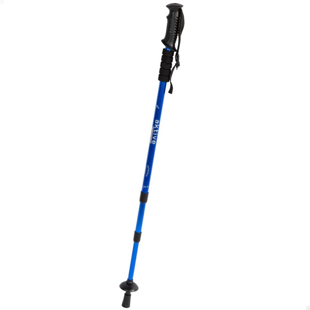 Bâton Trekking Aktive Aluminium 135 cm (10 Unités)