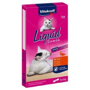 Snack for Cats Vitakraft Liquid Snack Duck Chicken