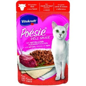 Cat food Vitakraft POESIE DELICE Beef 85 g